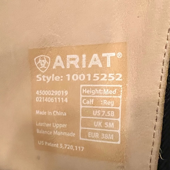 Ariat Monaco LX Dress Zip Tall Riding Boot - Picture 6 of 11